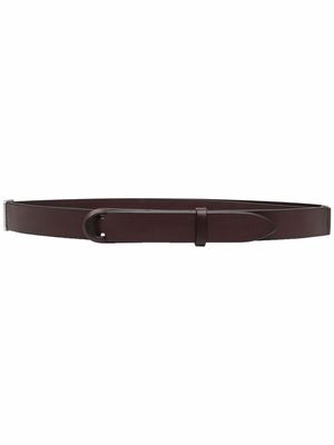Orciani concealed leather belt - Brown