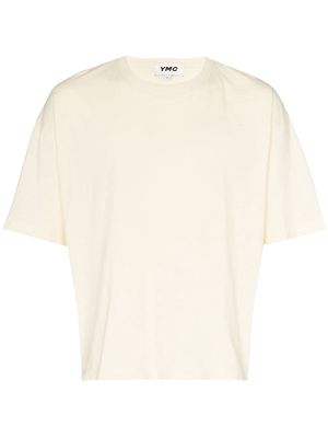 YMC Triple short-sleeve T-shirt - Yellow