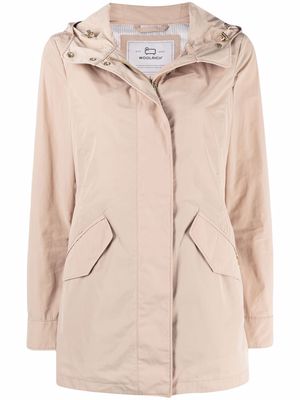Woolrich Summer button-front parka coat - Neutrals
