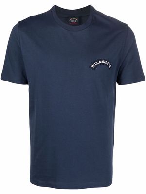 Paul & Shark Save The Sea cotton T-shirt - Blue