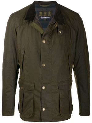 Barbour waxed utility jacket - Green
