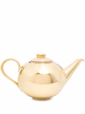 Fürstenberg Emperor's Garden gilded teapot with tea strainer - Gold