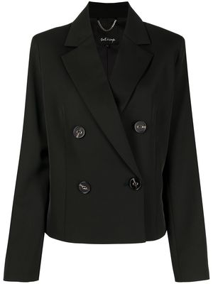 tout a coup double-breasted blazer - Black
