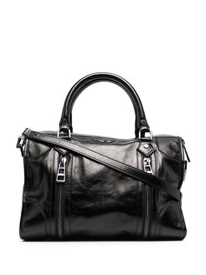 Zadig&Voltaire top handles leather tote bag - Black