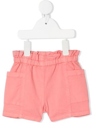 Bonpoint Nougat ruffled waistband shorts - Pink