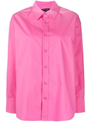 tout a coup long-sleeve cotton shirt - Pink
