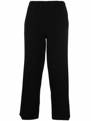 Antonelli high-rise wide-leg trousers - Black