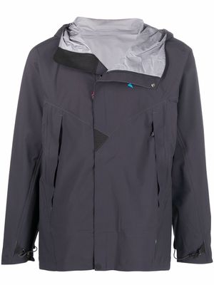 Klättermusen Asynja hooded rain jacket - Black