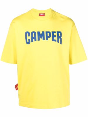 Camper logo-print short-sleeve T-shirt - White