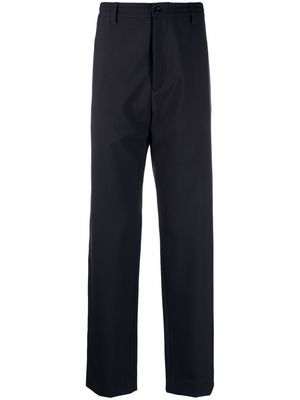 Marni straight-leg wool suit trousers - Blue