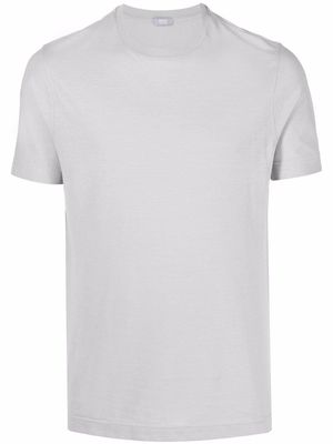 Zanone round neck T-shirt - Grey