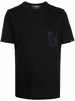 Hydrogen camouflage-pocket T-shirt - Black