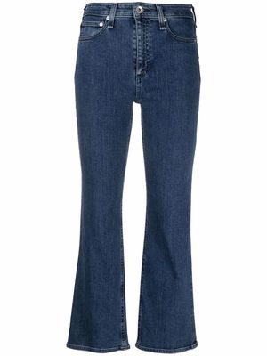 Rag & Bone Nina high-waisted flared jeans - Blue