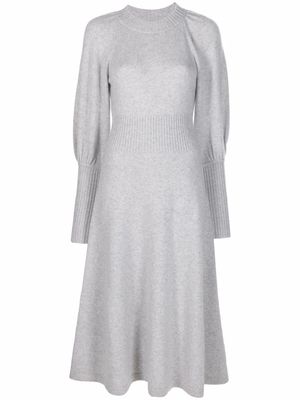 ZIMMERMANN cashmere-blend sweater dress - Grey