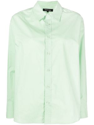 tout a coup long-sleeve cotton shirt - Green