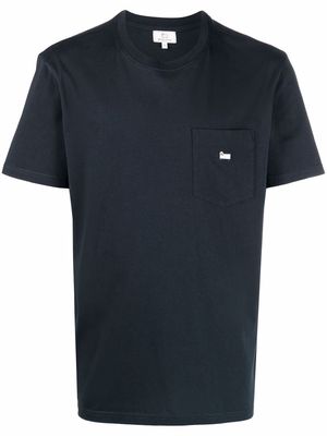 Woolrich chest patch pocket T-shirt - Blue