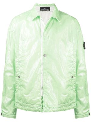 Stone Island Shadow Project compass-patch light jacket - Green