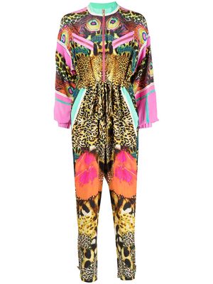 Camilla Xanadu Rising panelled jumpsuit - Multicolour