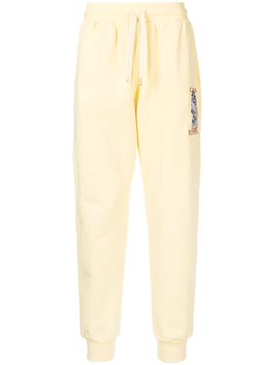 Casablanca logo-print track pants - Yellow