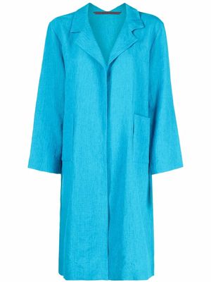 Daniela Gregis oversized open front coat - Blue