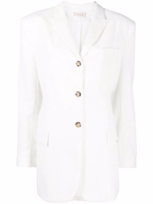 The Mannei Edynburg blazer jacket - White