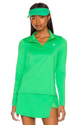 Eleven by Venus Williams Legacy Long Sleeve Top in Green