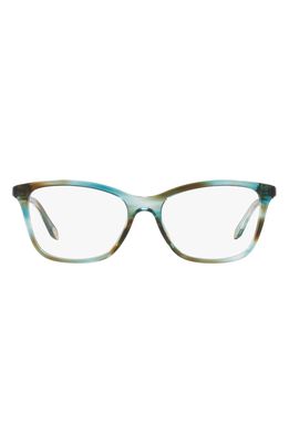 Tiffany & Co. 53mm Optical Glasses in Turquoise/Print