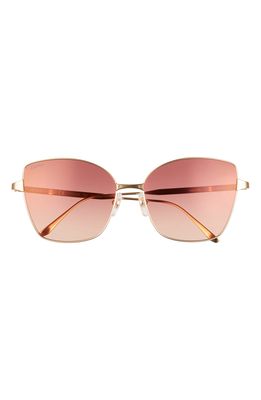 Cartier 59mm Cat Eye Sunglasses in Gold 2