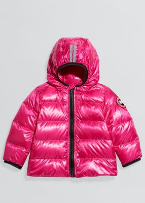 Kid's Crofton Logo Quilted Jacket, Size 6-24M