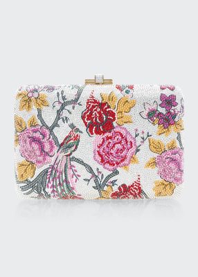 Chinoiserie Crystal Clutch Bag