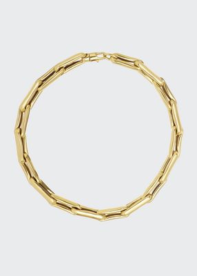 LR3 Large 14k Yellow Gold Necklace
