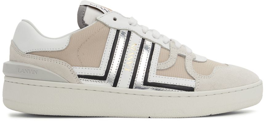 Lanvin Taupe Clay Sneakers