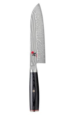 MIYABI Kaizen II 7-Inch Santoku Knife in Silver
