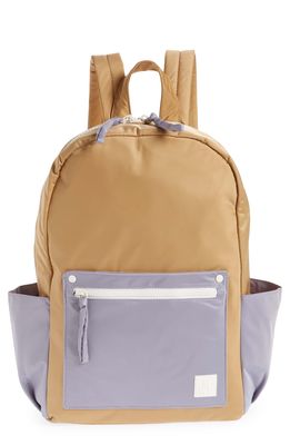 Madewell The Resourced Colorblock Backpack in Earthen Sand Multi