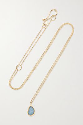 Melissa Joy Manning - 14-karat Gold Opal Necklace - one size