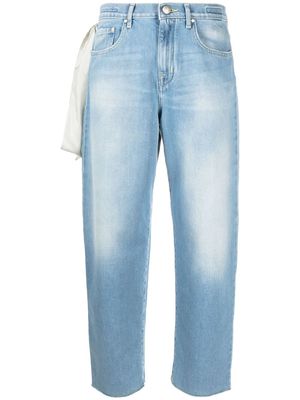 Jacob Cohen cropped straight-leg jeans - Blue