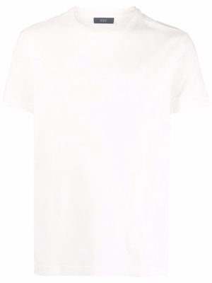 Fay logo-embroidered cotton T-shirt - White