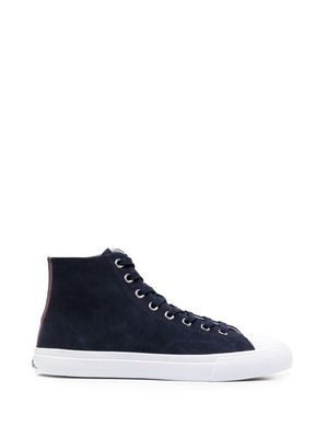 PAUL SMITH Carver high-top sneakers - Blue