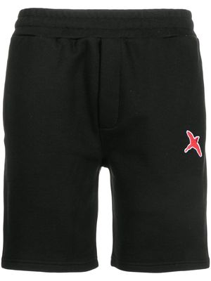 Axel Arigato logo-patch track shorts - Black
