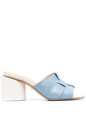 Halmanera Doris leather sandals - Blue