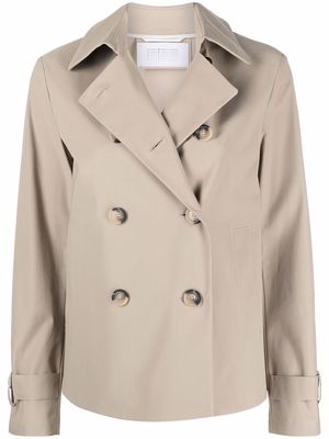 Harris Wharf London long-sleeve double-breasted jacket - Neutrals
