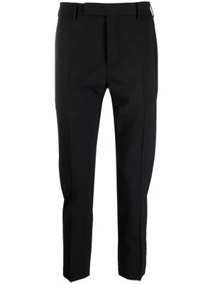 PT TORINO tapered wool trousers - Black
