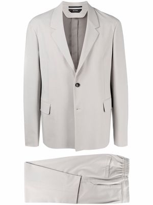Ermenegildo Zegna two-piece straight-leg suit - Grey