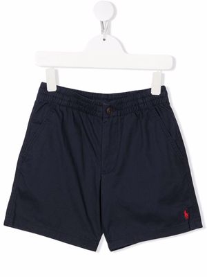 Ralph Lauren Kids straight-leg chino shorts - Blue