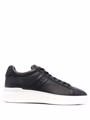 Hogan low-top lace-up sneakers - Black
