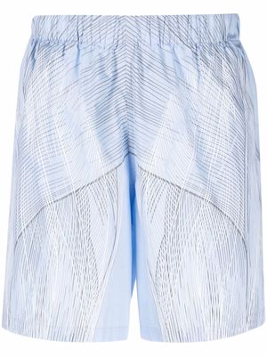 Opening Ceremony muscle-print lounge shorts - Blue