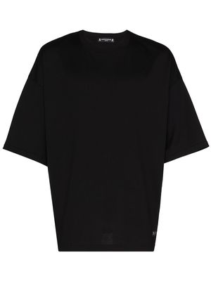 Mastermind Japan logo-print oversized T-shirt - Black