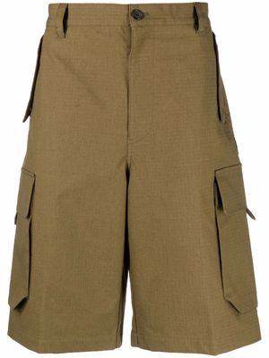 Kenzo cotton cargo shorts - Green
