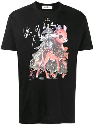 Vivienne Westwood graphic-print short-sleeved T-shirt - Black
