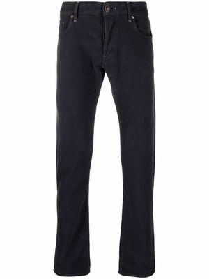 Hand Picked straight leg chinos - Blue